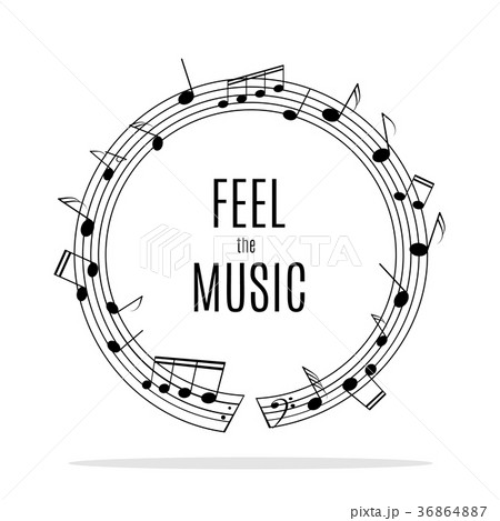 Music frame Music frame 36864887