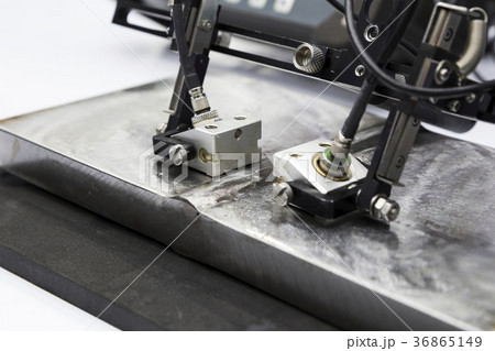 ultrasonic probe testing welding steel 36865149