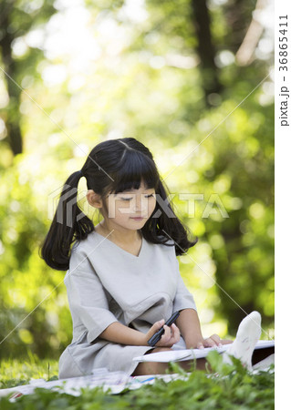 スケッチブック 笑顔 微笑 36865411