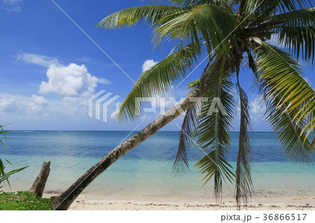 マーシャル諸島の海の写真素材