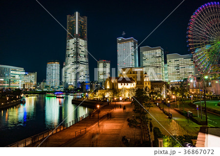 【神奈川県】夜の横浜 36867072
