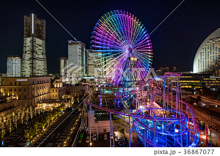 【神奈川県】夜の横浜 36867077