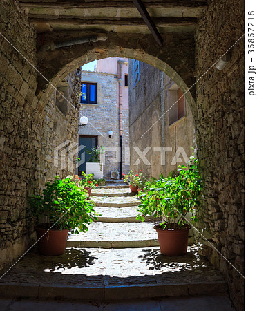 Erice street, Sicily, Italy 36867218