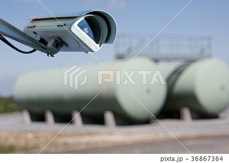 CCTV system for industrial site protection 36867364