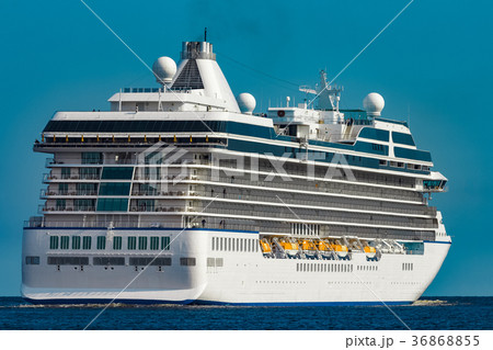 Luxury cruise liner in travel Luxury cruise liner in travel 36868855