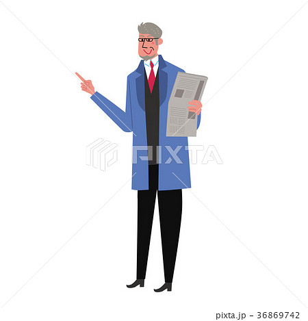 働く 高齢者 男性 イラスト 働く 高齢者 男性 イラスト 36869742