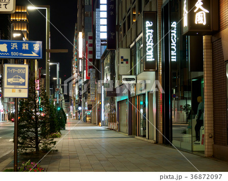 銀座　夜景 36872097