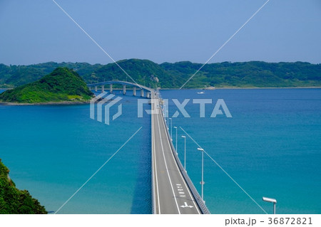 山口県下関市にある角島大橋（Tsunoshimaoohashi） 36872821