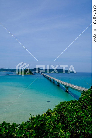 山口県下関市にある角島大橋（Tsunoshimaoohashi） 36872885