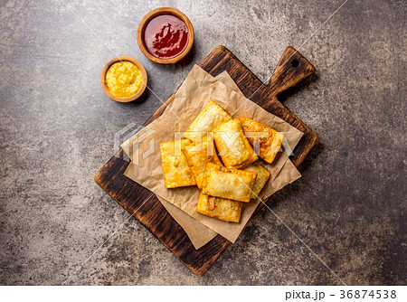Fried cheese empanadas. Traditional Latin American Fried cheese empanadas. Traditional Latin American 36874538