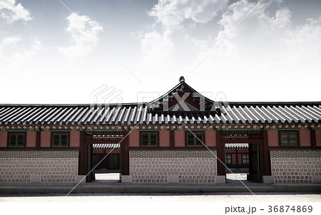 塀 空 建物 36874869