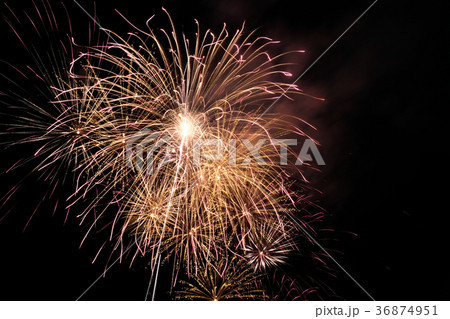 Firework blast in sky celebration new year Firework blast in sky celebration new year 36874951