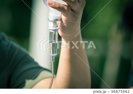 hand hold iv in tactical training on model arm hand hold iv in tactical training on model arm 36875662