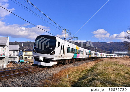 特急スーパーあずさ　　長野県岡谷市 36875720
