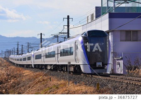 特急スーパーあずさ　E353系　長野県岡谷市 36875727