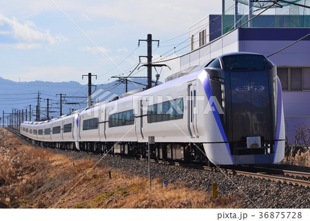 特急スーパーあずさ　E353系　長野県岡谷市 36875728