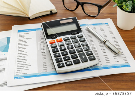 Financial accounting with calculator 36878357