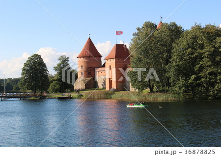 トラカイ城 古城 リトアニア ヨーロッパ トラカイ城 古城 リトアニア ヨーロッパ 36878825