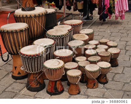 ドイツのバンベルグのバザールのアフリカコーナ 36880061