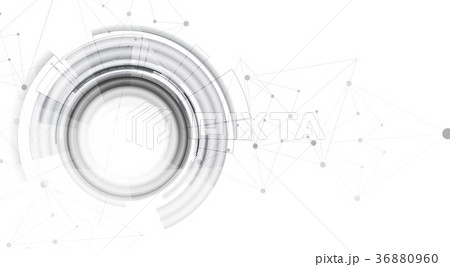Neural network concept Technology cells with links 36880960