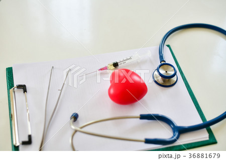 Concept Medical Device, Medical equipment is placed on the desk. 36881679