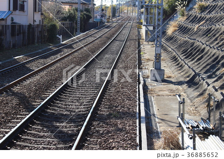 線路の風景・京急久里浜線「津久井浜」 線路の風景・京急久里浜線「津久井浜」 36885652