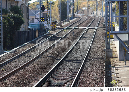 線路の風景・京急久里浜線「津久井浜」 36885688