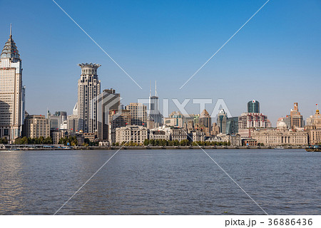 中国・上海の外灘 日中 中国・上海の外灘 日中 36886436