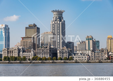 中国・上海の外灘　日中 36886455