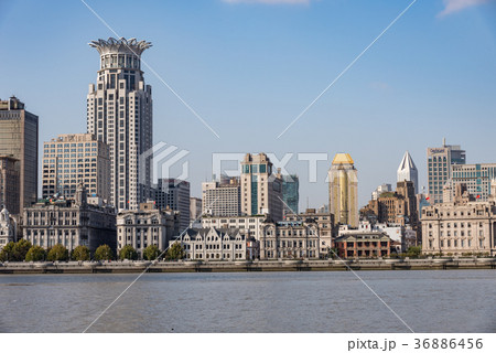 中国・上海の外灘　日中 36886456