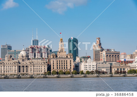 中国・上海の外灘　日中 36886458