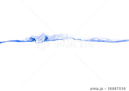 Water splash blue ink and bubbles white background Water splash blue ink and bubbles white background 36887036