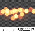 Abstract orange bokeh circles 36888817