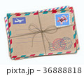 Funky retro airmail envelopes 36888818
