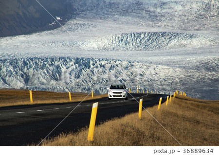 アイスランド 氷河 グレイシャー 36889634