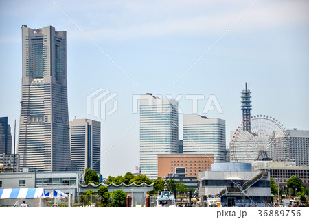 横浜風景の写真素材