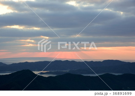 奄美十景 長雲峠からみる朝の龍郷湾08 奄美十景 長雲峠からみる朝の龍郷湾08 36891699