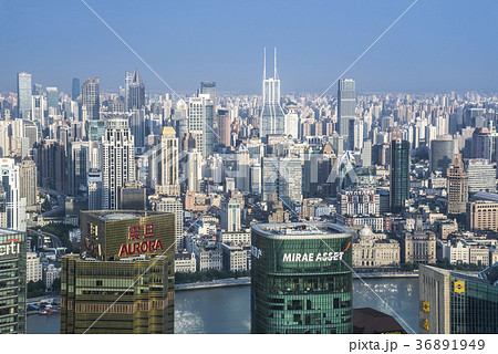 上海外灘方面を望む 上海外灘方面を望む 36891949