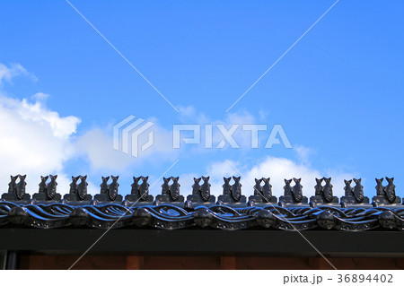 鰤の雪割り瓦（富山県） 36894402