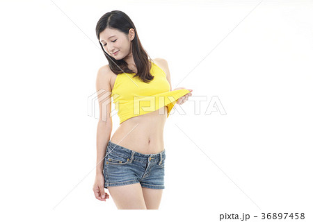 ダイエットに成功した女性 ダイエットに成功した女性 36897458