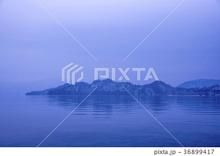 冬の十和田湖 36899417