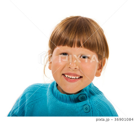 Happy smiling girl 36901084