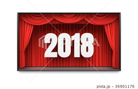 Happy New Year greeting card 36901176