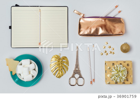Christmas planning objects set 36901759