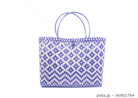 violette wicker woman's tote bag, isolated violette wicker woman's tote bag, isolated 36902764