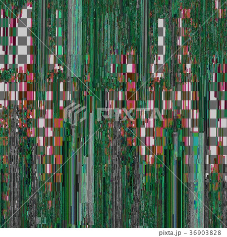 Glitched abstract vector background 36903828