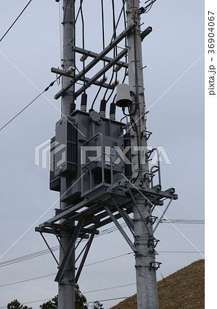 柱上変圧器、角形 柱上変圧器、角形 36904067