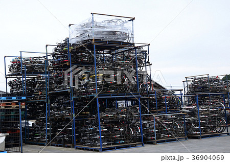 廃棄自転車 36904069