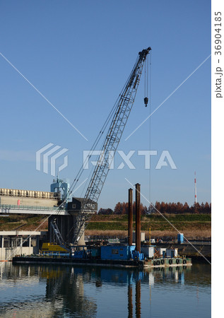 大型水上作業船 大型水上作業船 36904185