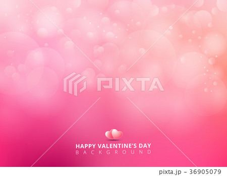 Pink background with bokeh blurred soft and light 36905079